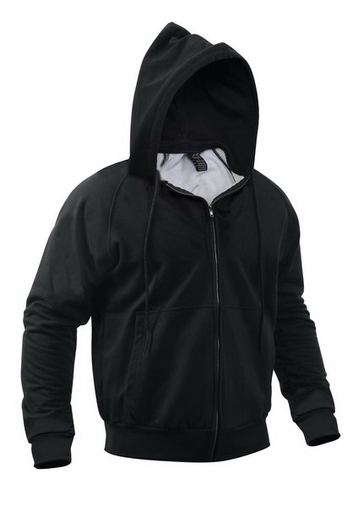 Custom Logo Rothco Thermal Lined Hooded Sweatshirt - 6260